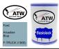 Preview: Ford, Arcadian Blue, F-TRUCK (1966): 500ml Lackdose, von ATW Autoteile West.